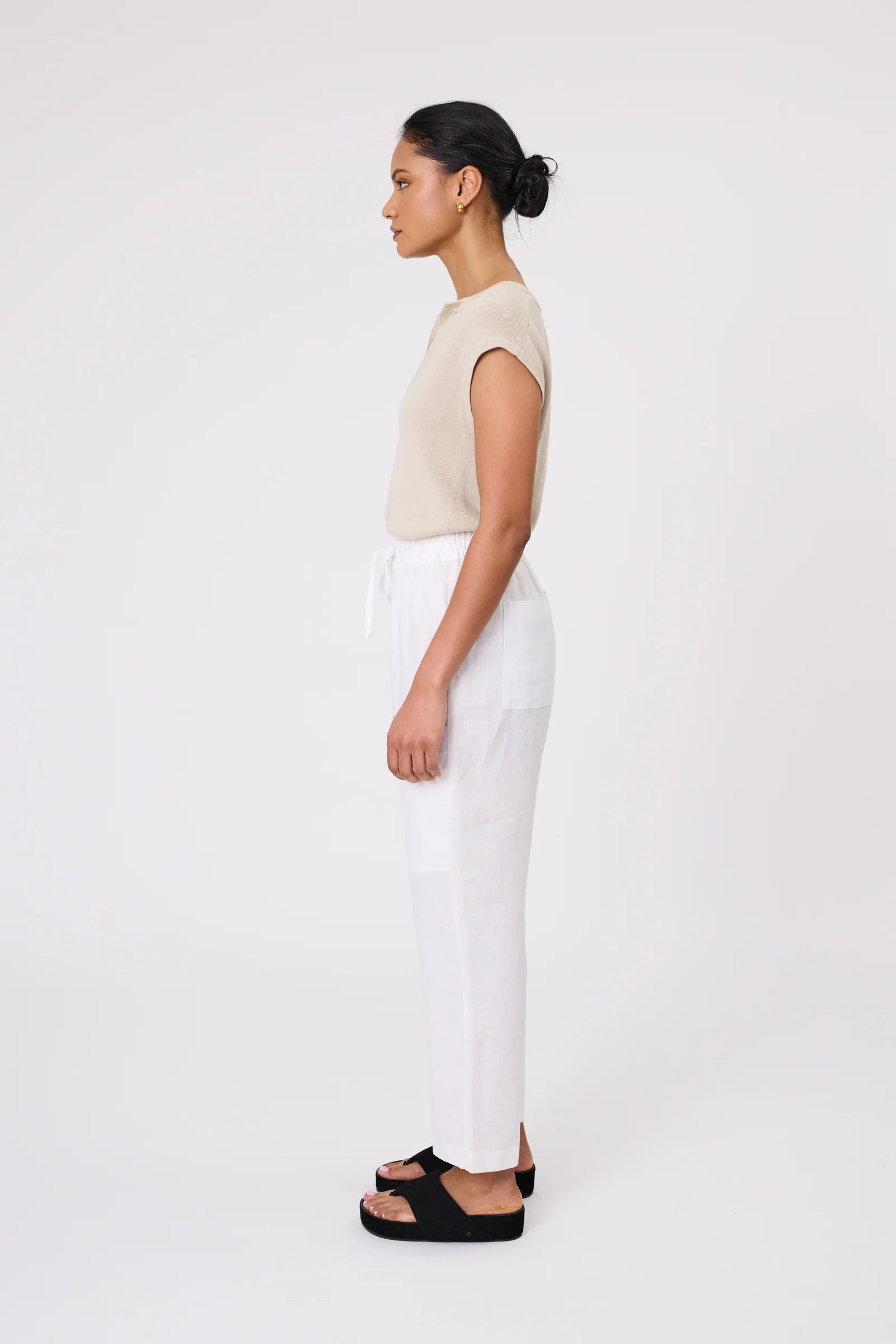 Prima Knit Top - Natural