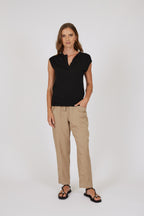 Prima Knit Top - Black