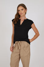Prima Knit Top - Black