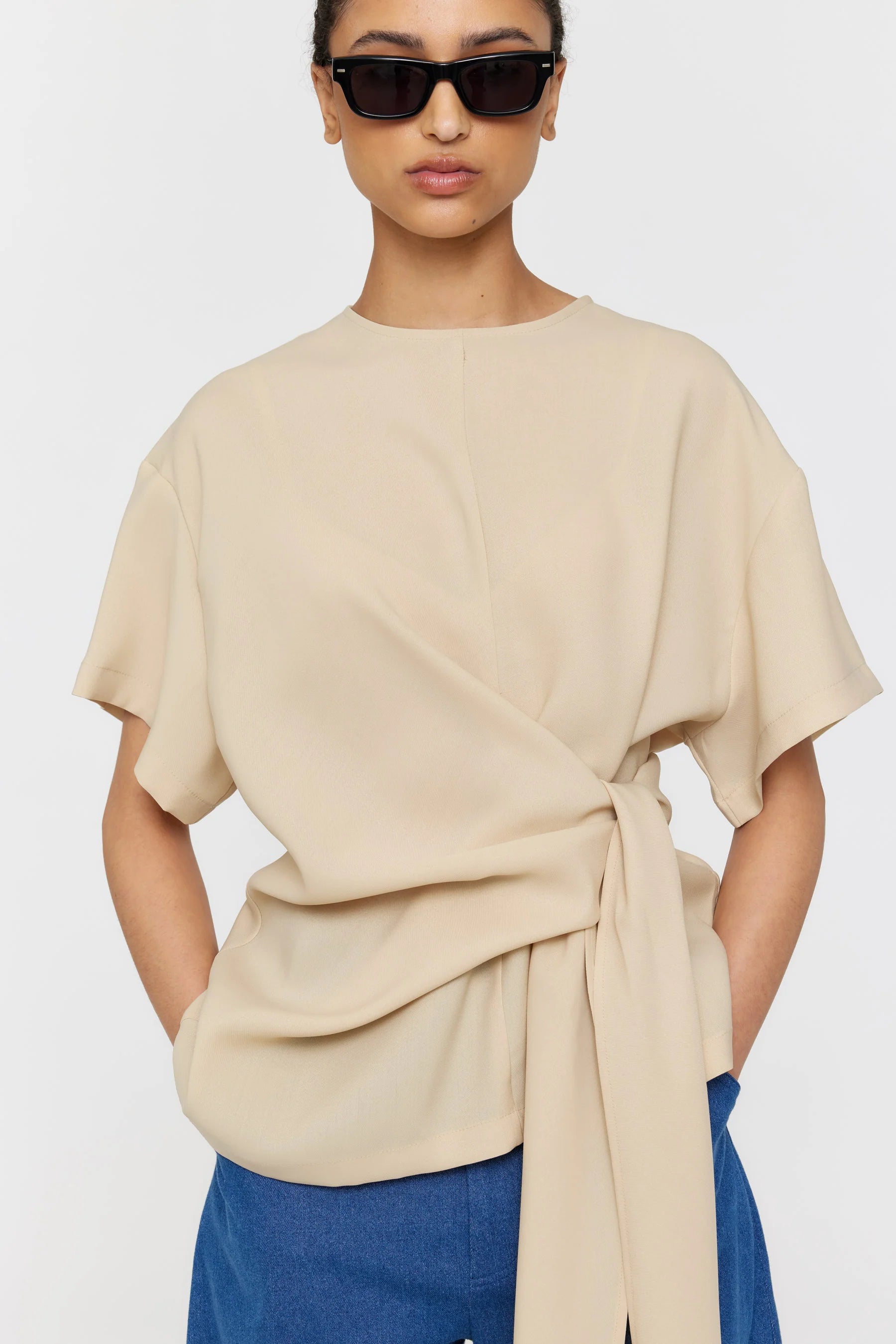 Diana Top - Clotted Cream