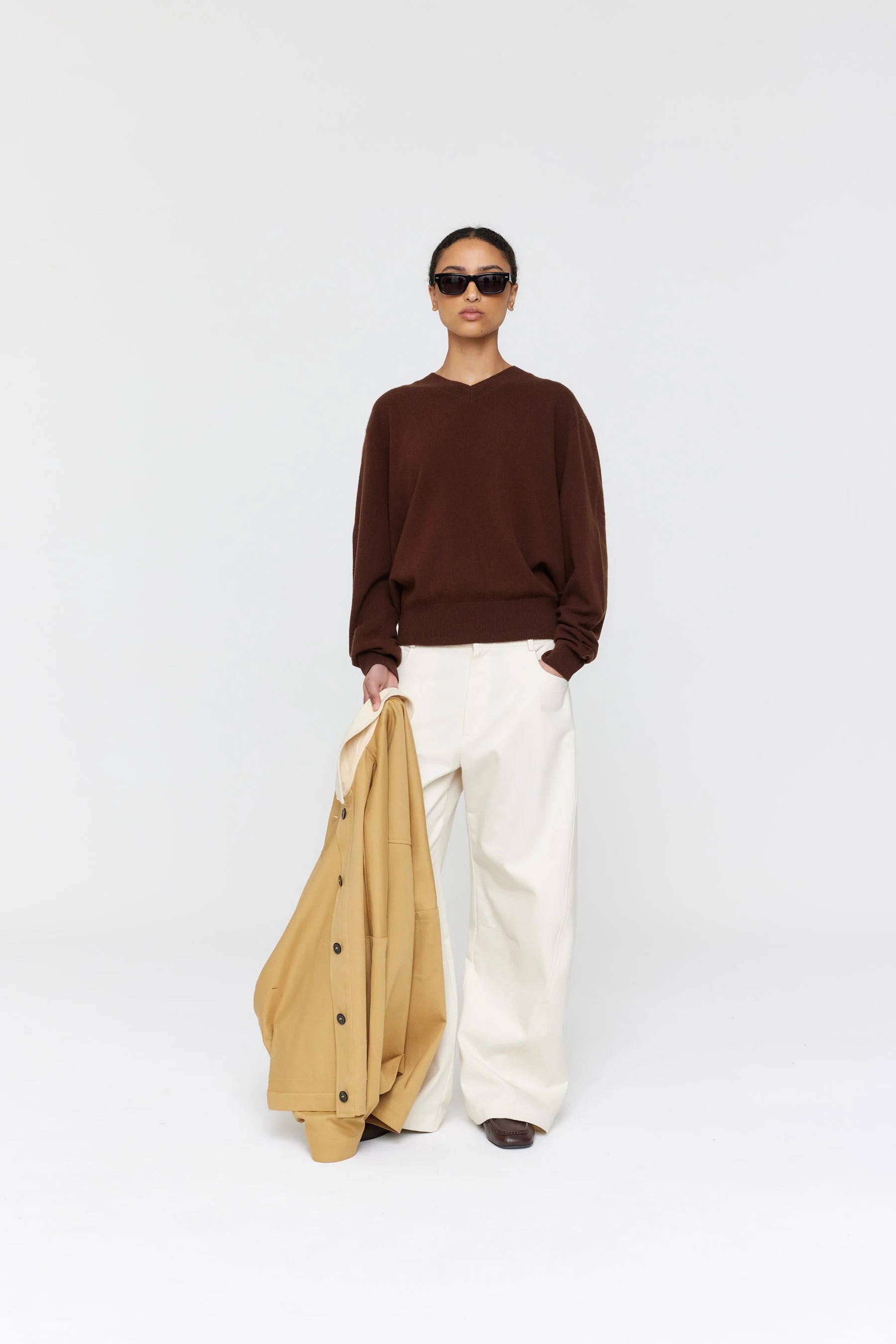 Amina Jumper - Brown