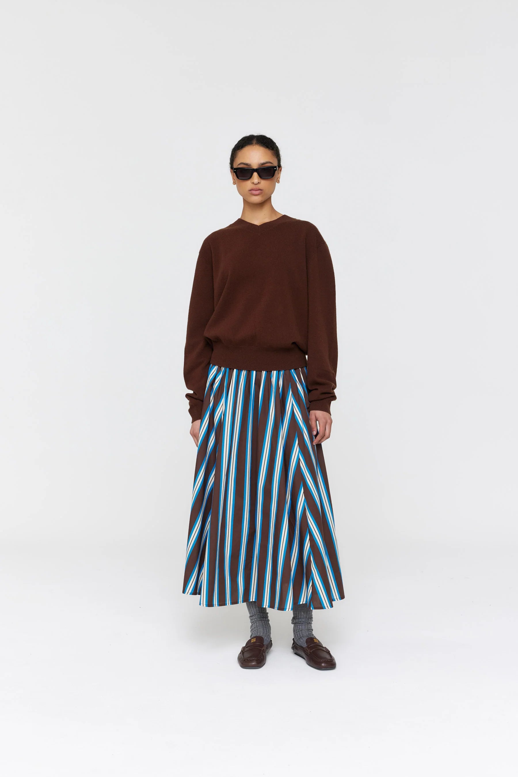 Amina Jumper - Brown