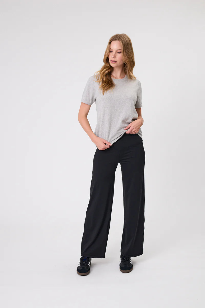 Recharge Wide Leg Pant - Black