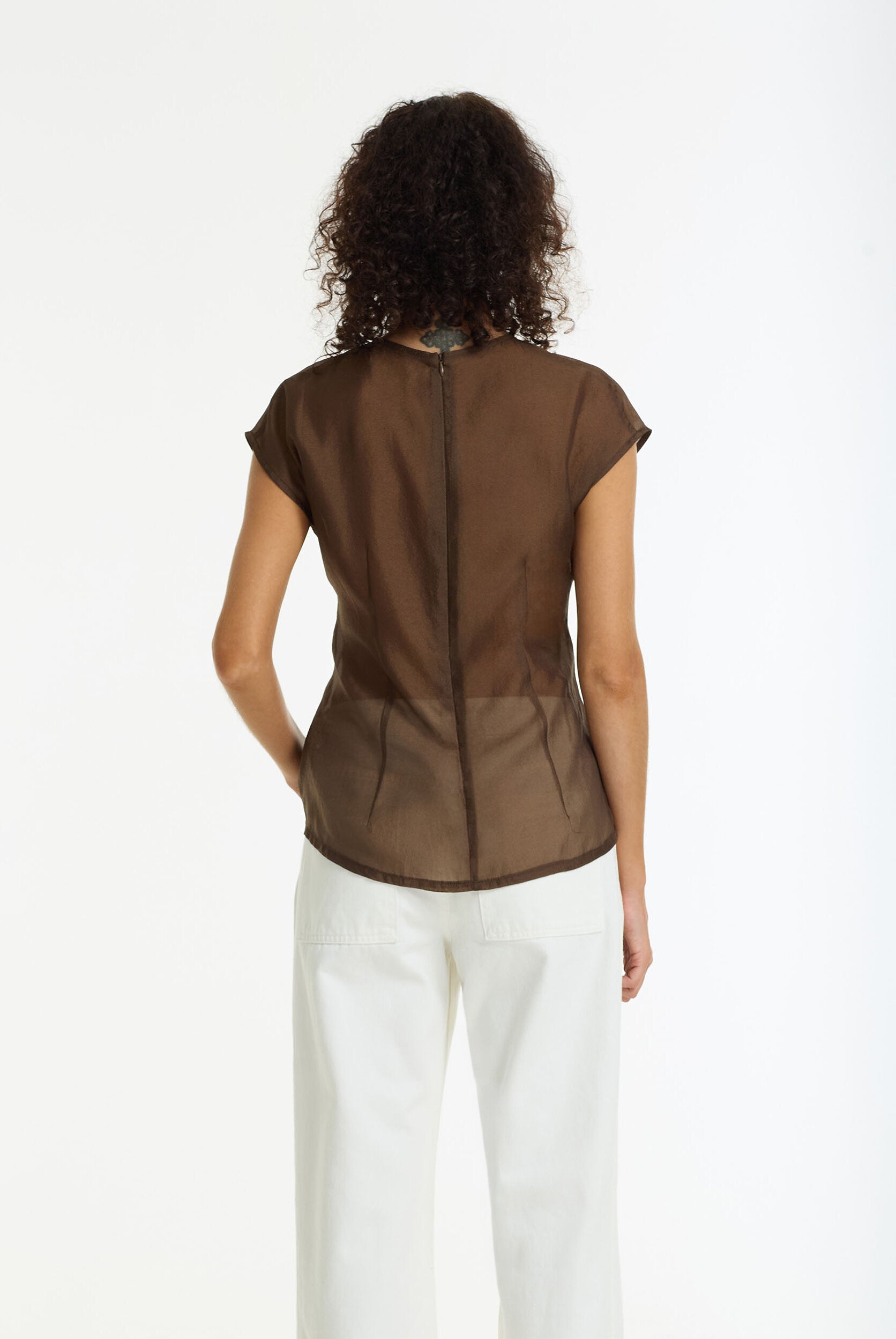 Refined Romance Top - Chocolate