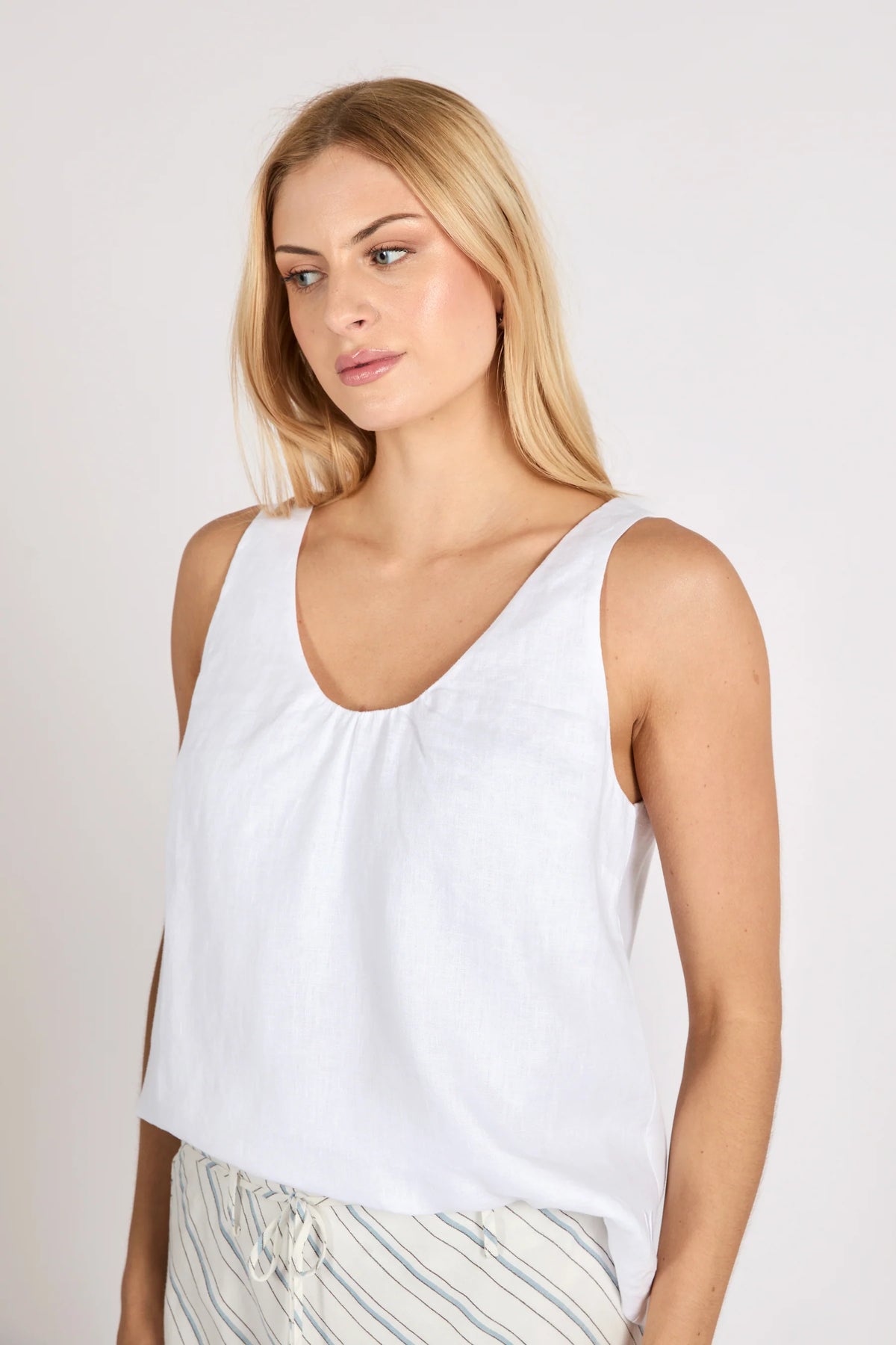Riptide Linen Tank