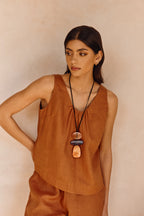 Riptide Linen Tank