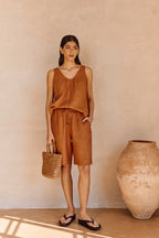 Riptide Linen Tank