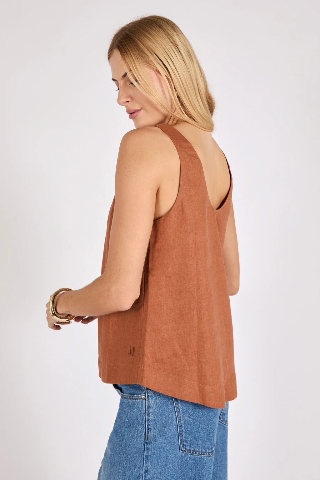 Riptide Linen Tank