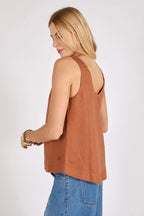 Riptide Linen Tank