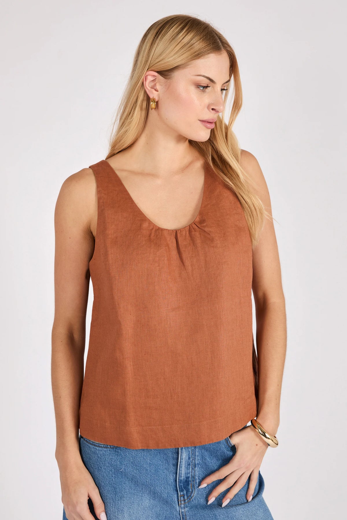 Riptide Linen Tank
