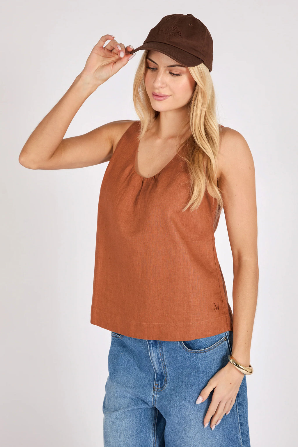 Riptide Linen Tank