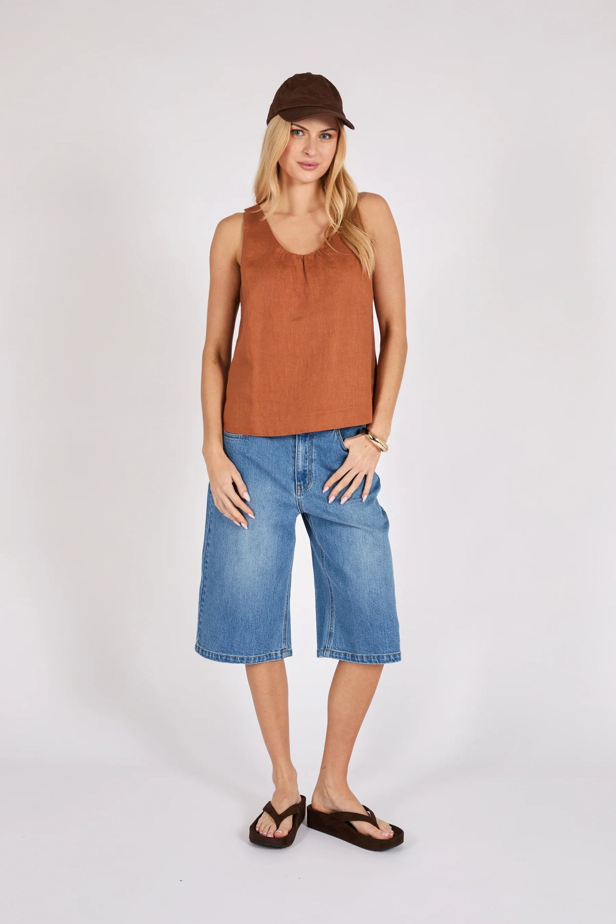 Riptide Linen Tank