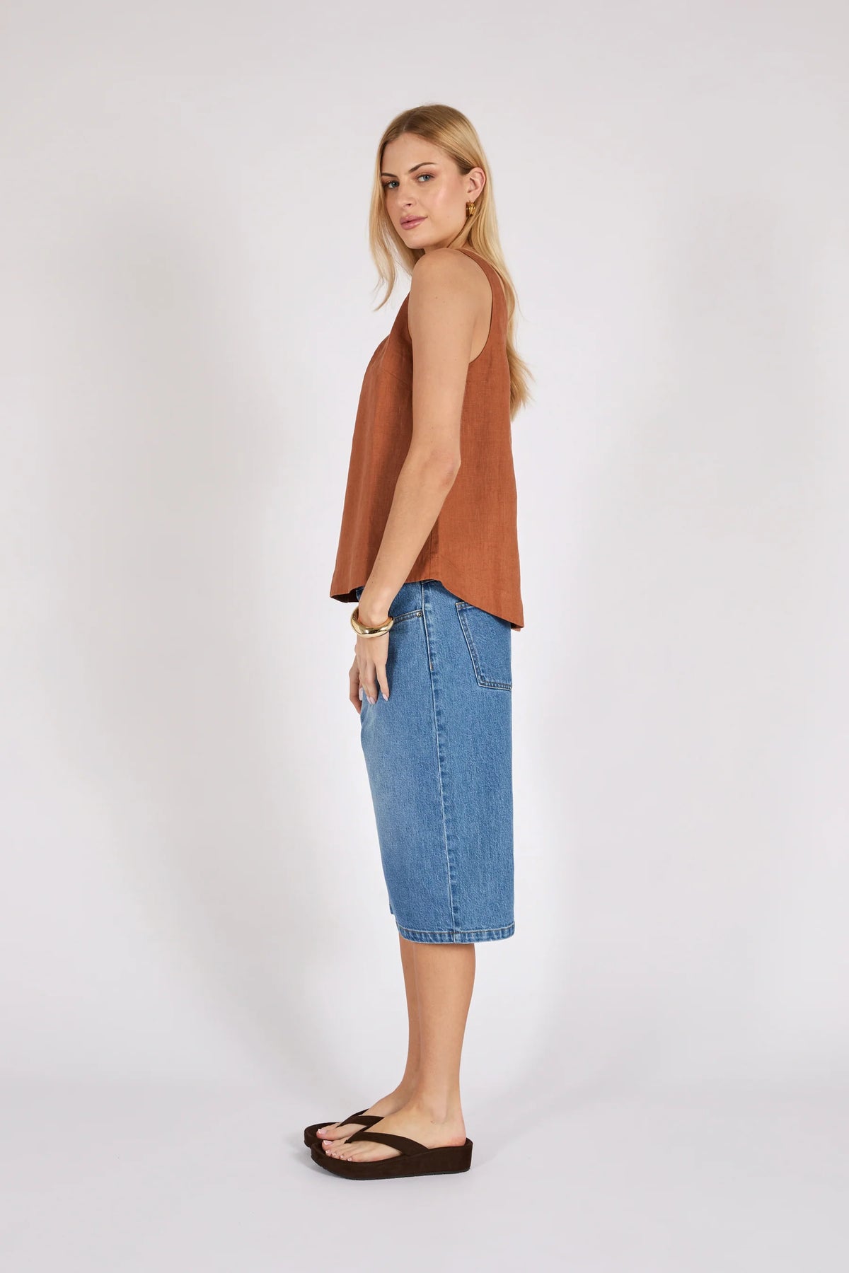 Riptide Linen Tank