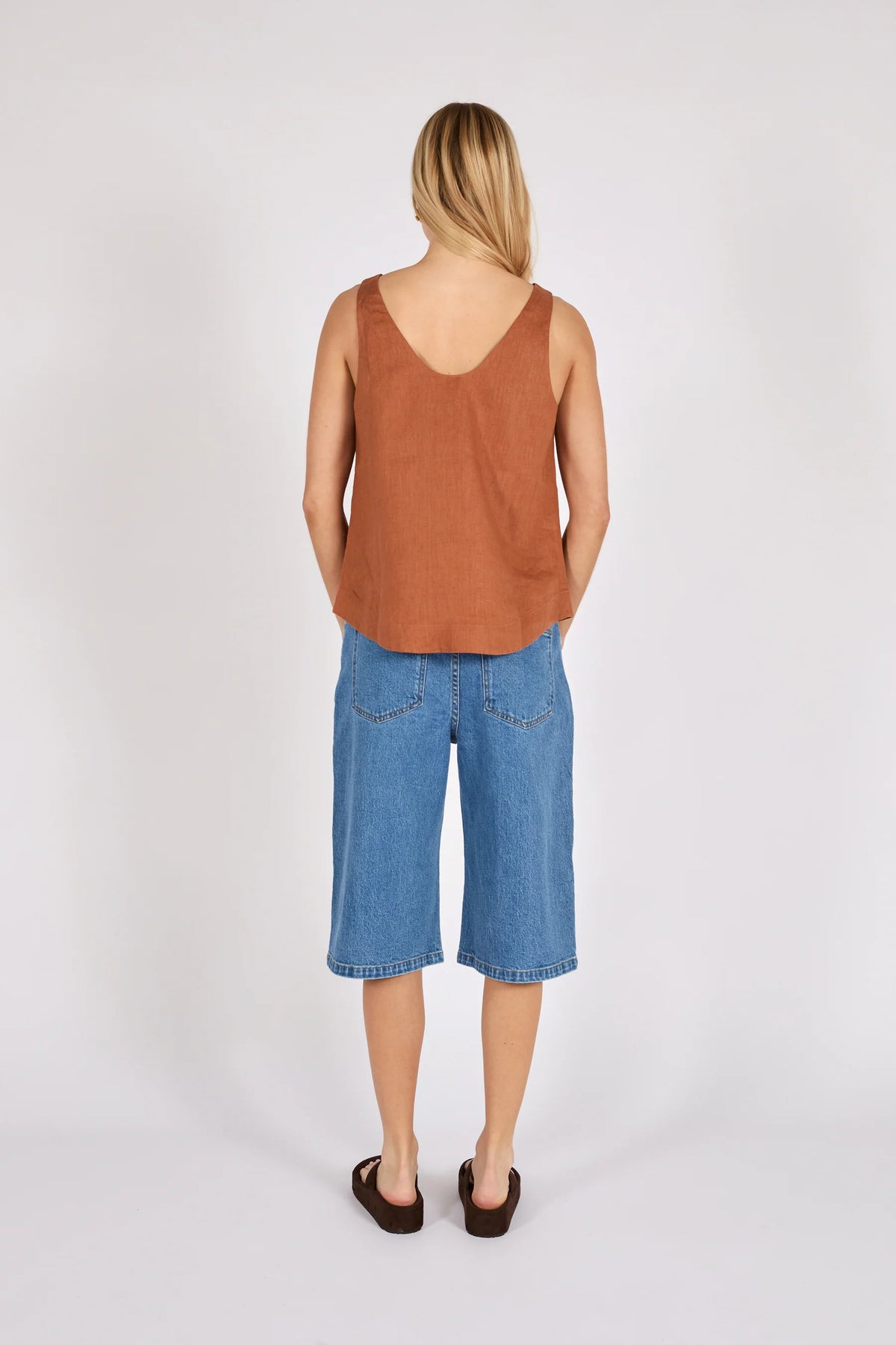 Riptide Linen Tank