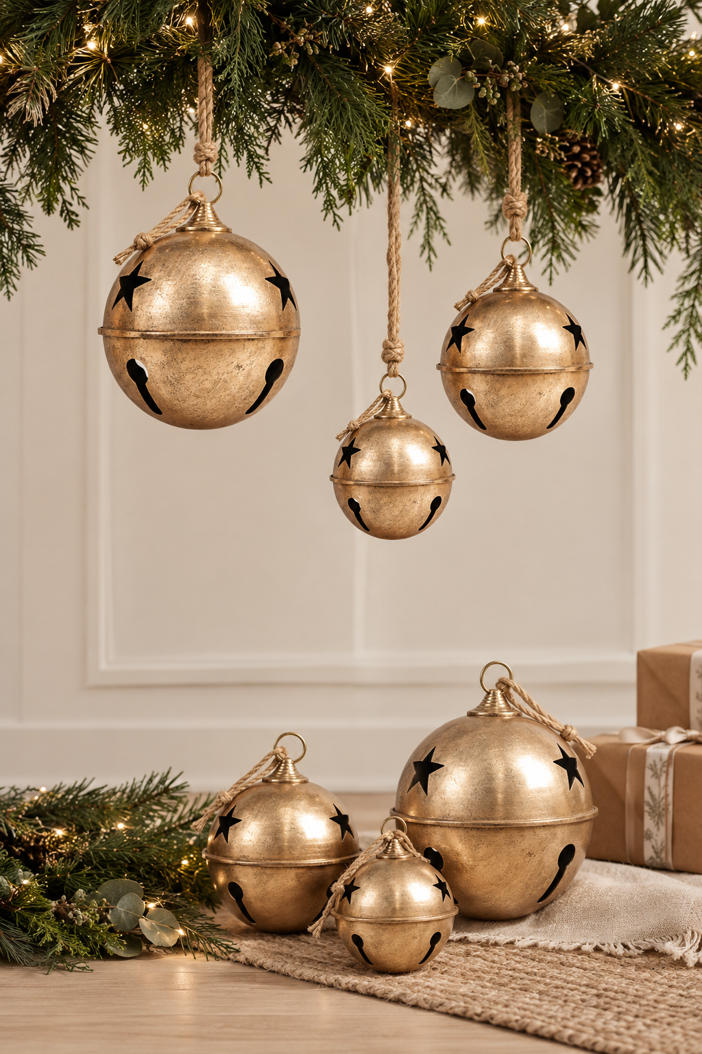 Stellar Oversized Bell - Soft Gold