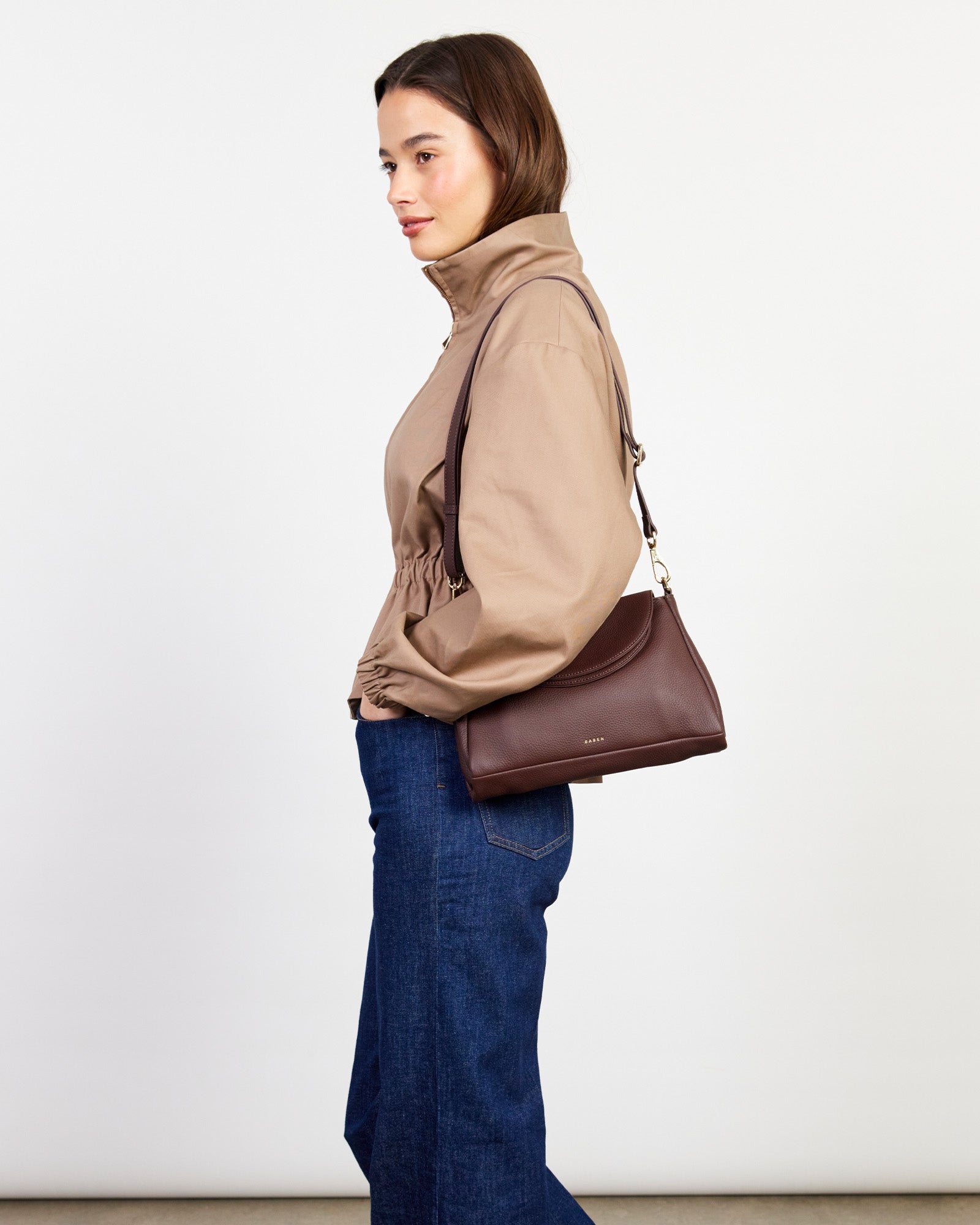 Beckett Crossbody - Espresso Luxe