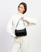 Haven Shoulder Bag - Black Dipped