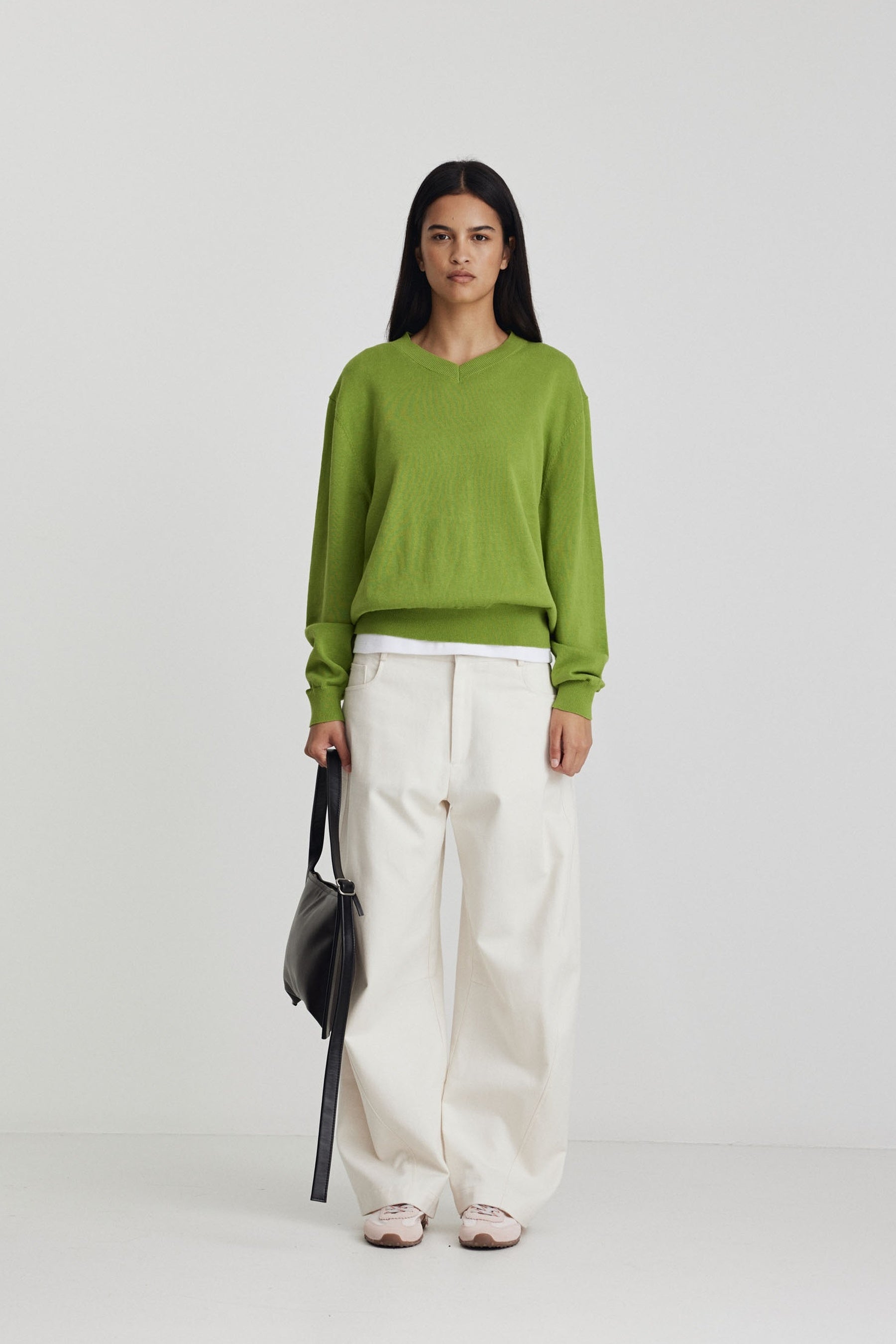 Amina Jumper - Apple Green