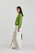 Amina Jumper - Apple Green