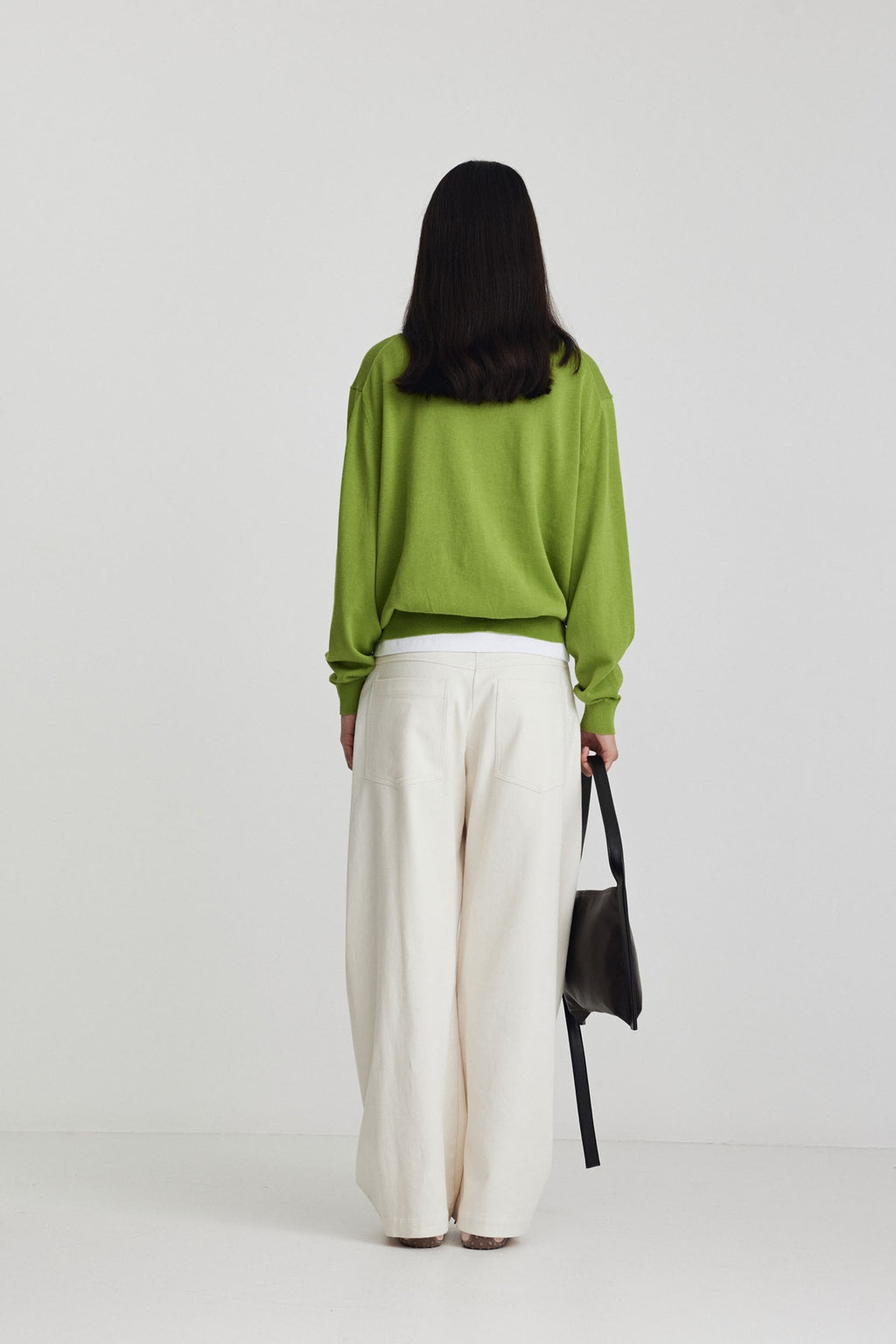 Amina Jumper - Apple Green