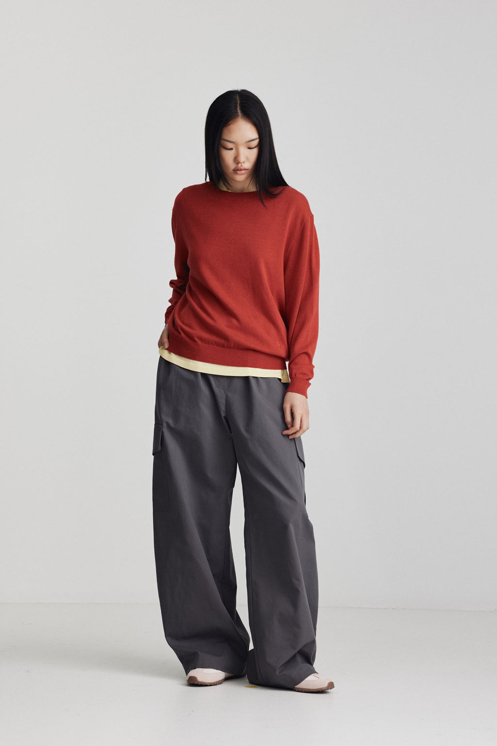 Fils Jumper - Berry Red
