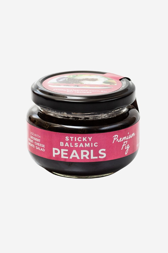 Sticky Balsamic Fig Pearls