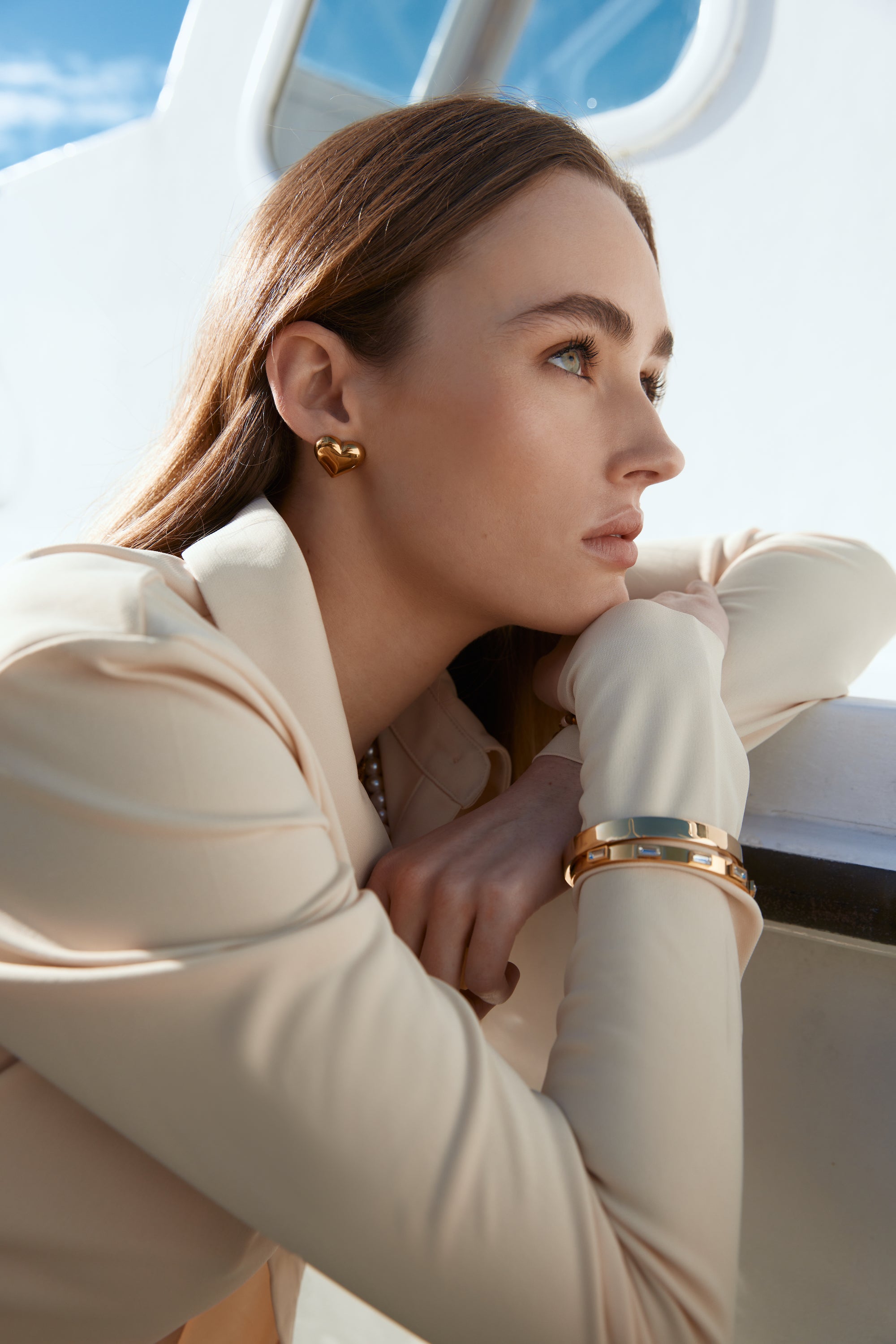 Luccia Bangle - Gold