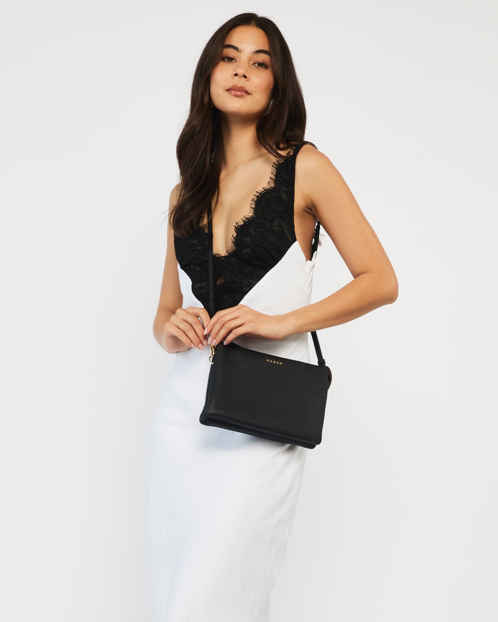 Tilly's Big Sis Crossbody Bag - Black
