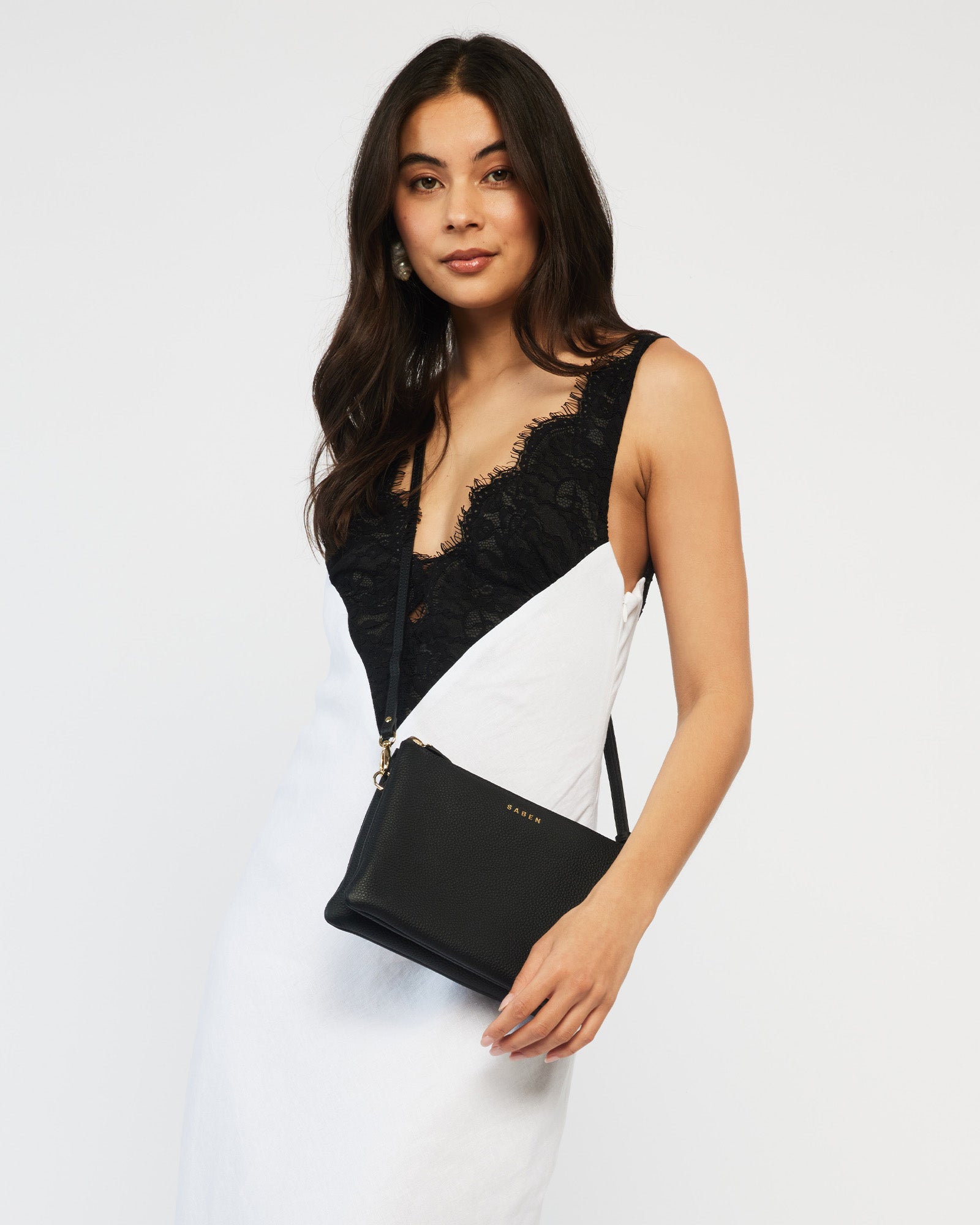 Tilly's Big Sis Crossbody Bag - Black
