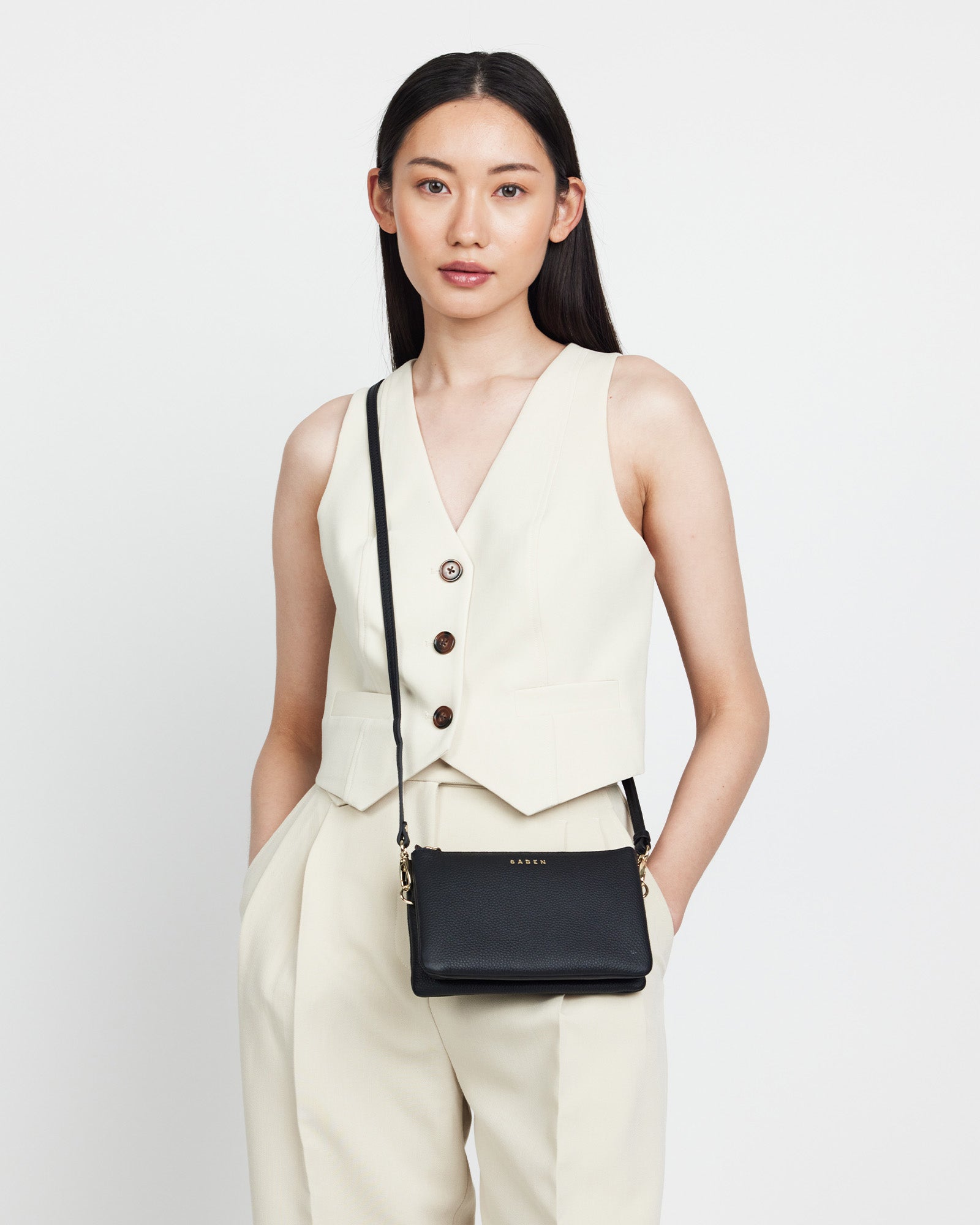 Tilly Crossbody Bag - Black