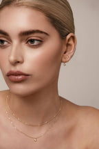 Mini Harmony Studs - Crystal Quartz