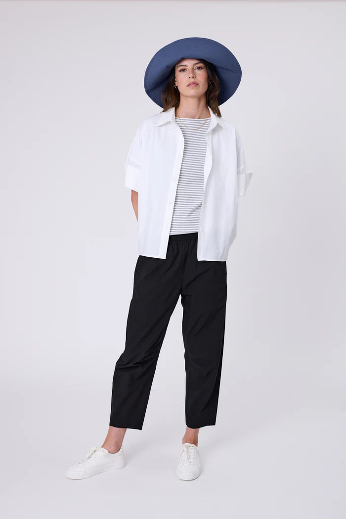 Silo Barrel Pant - Black
