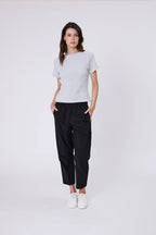 Silo Barrel Pant - Black