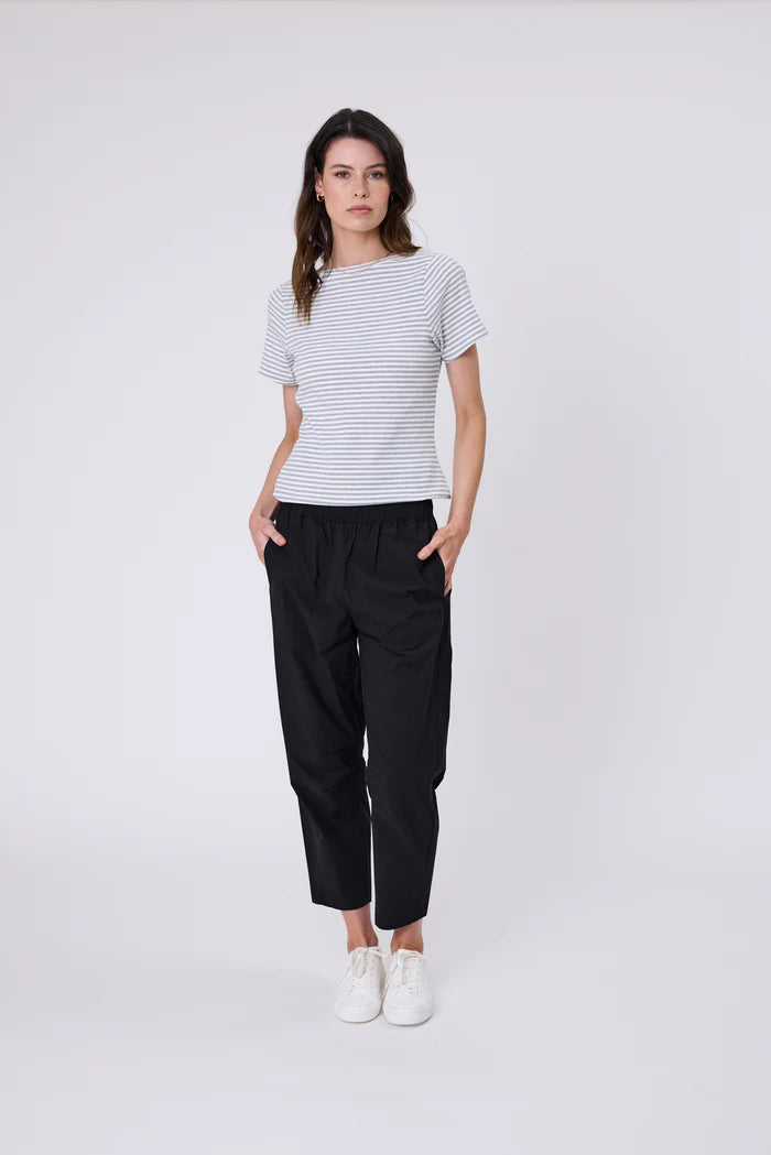 Silo Barrel Pant - Black