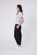 Silo Barrel Pant - Black