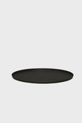 Studio Round Ottoman Tray - Black