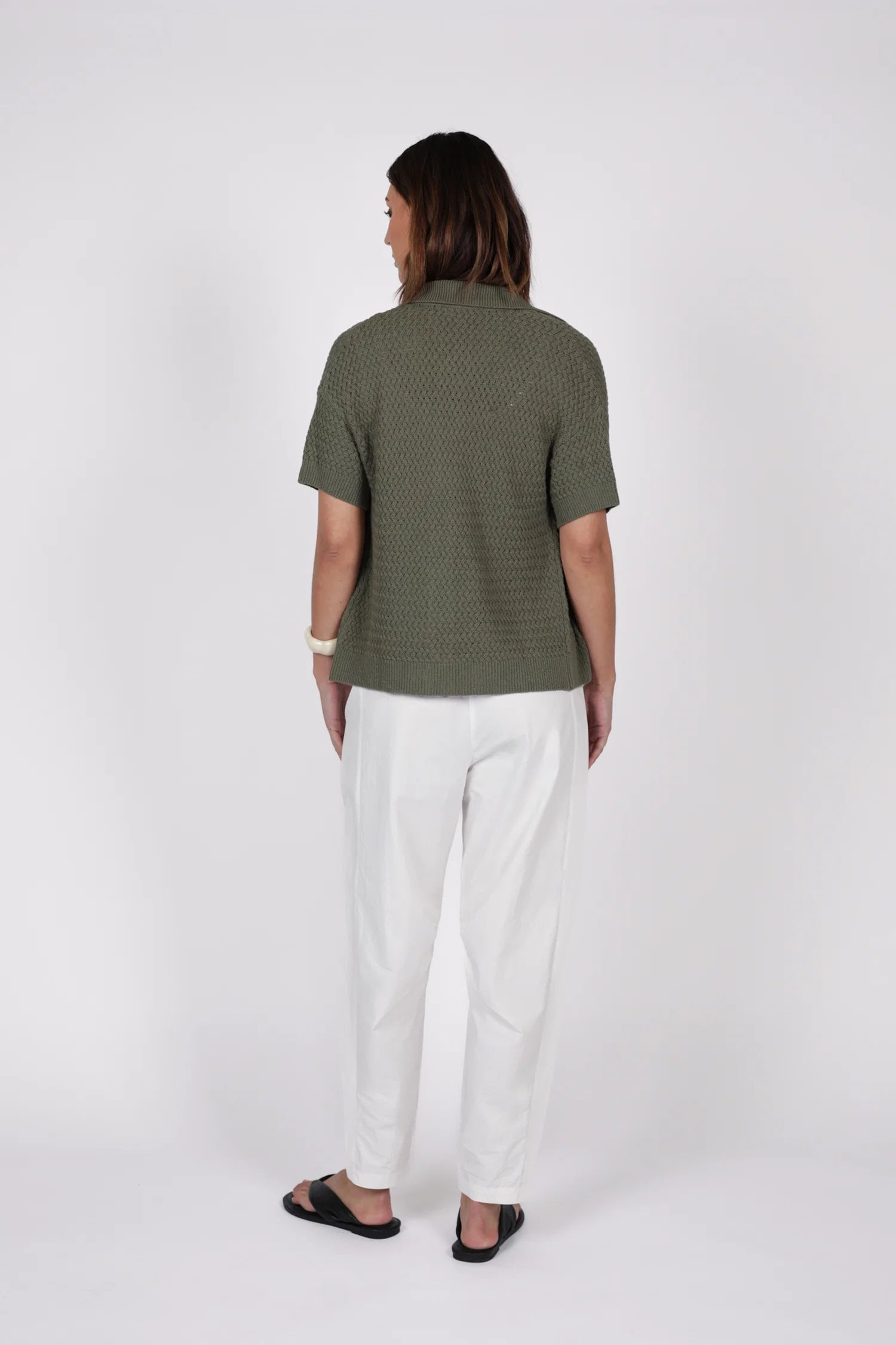 Terra Knit Shirt - Olive