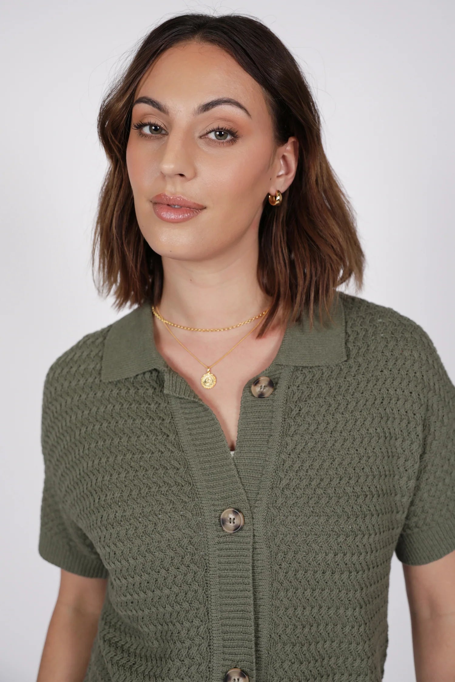 Terra Knit Shirt - Olive