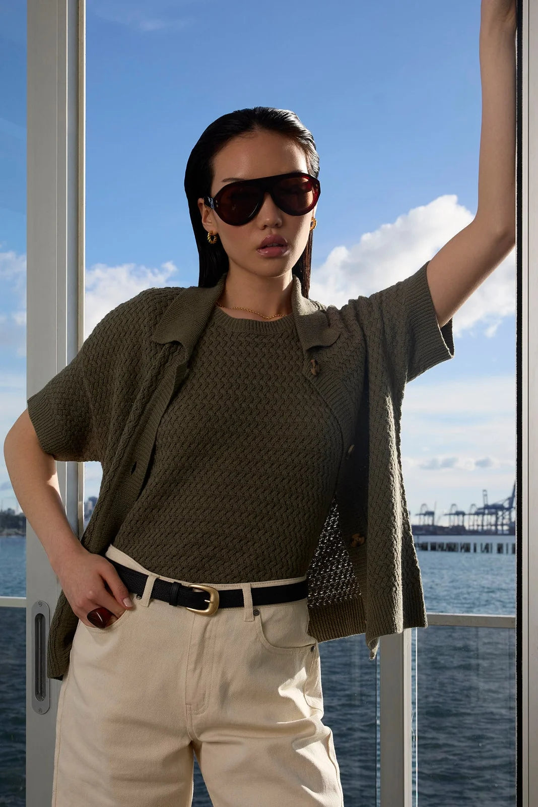 Terra Knit Shirt - Olive