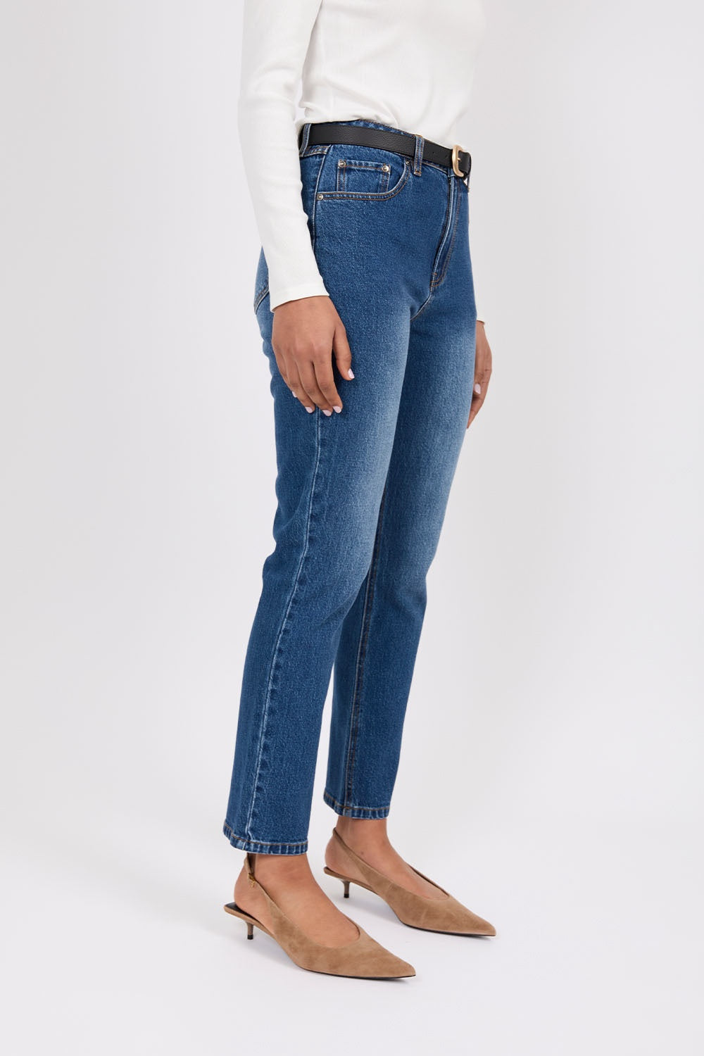 The Easy Straight Jean - True Blue