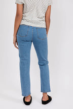 The Easy Straight Jean - Vintage Mid Wash