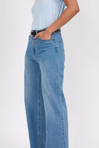 The Icon Wide Jean - Vintage Mid Wash