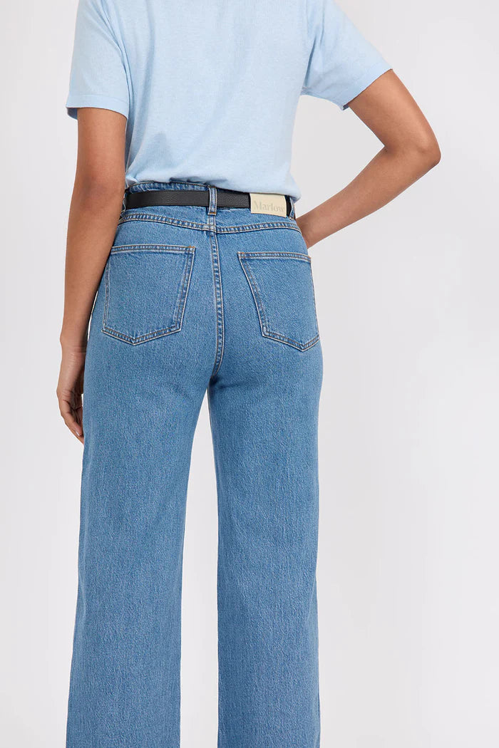 The Icon Wide Jean - Vintage Mid Wash