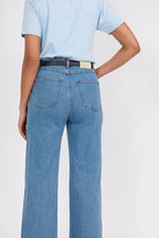 The Icon Wide Jean - Vintage Mid Wash