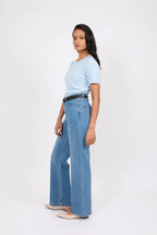 The Icon Wide Jean - Vintage Mid Wash