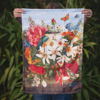 Tea Towel - Vintage Kingfisher