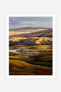Quilting Central Otago Framed Print