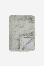 Pele Faux Fur Throw - Seafoam