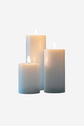 LED Pillar Candle - White