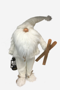 Standing White Gnome Santa - Large
